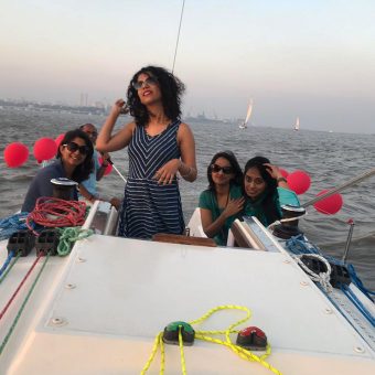 Sailing at Gateway of India, Mumbai (XS 26 Yacht)
