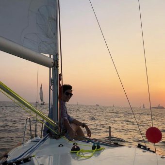 Sailing at Gateway of India, Mumbai (XS 26 Yacht)