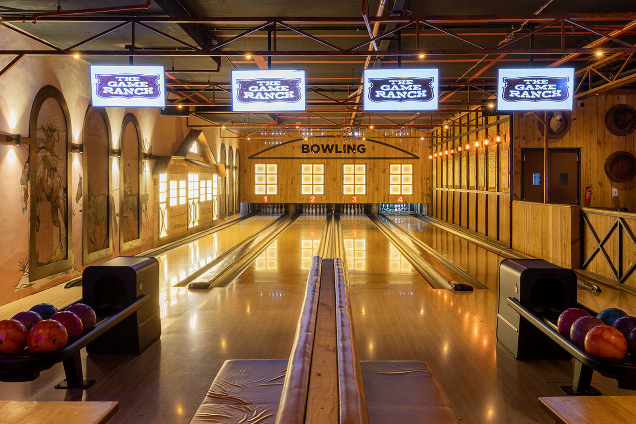 Bowling in Mumbai at The Game Ranch, Malad, Mumbai