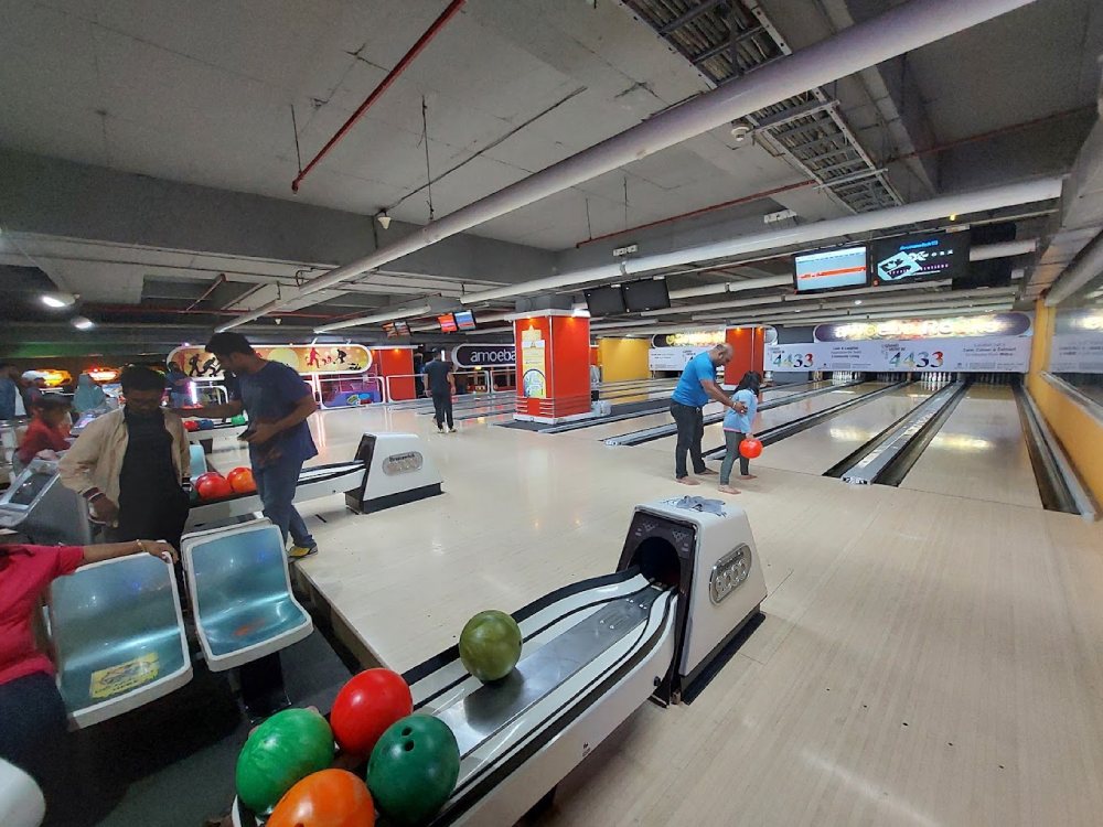 Bowling at Amoeba - HM Leisure, Royal Meenakshi Mall, Hulimavu