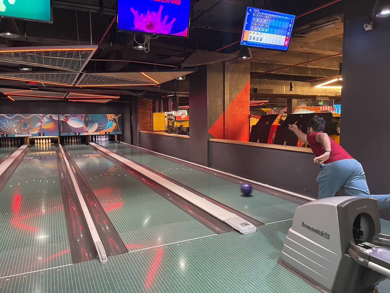 Bowling in Mumbai at Timezone, Inorbit Mall, Vashi, Navi Mumbai