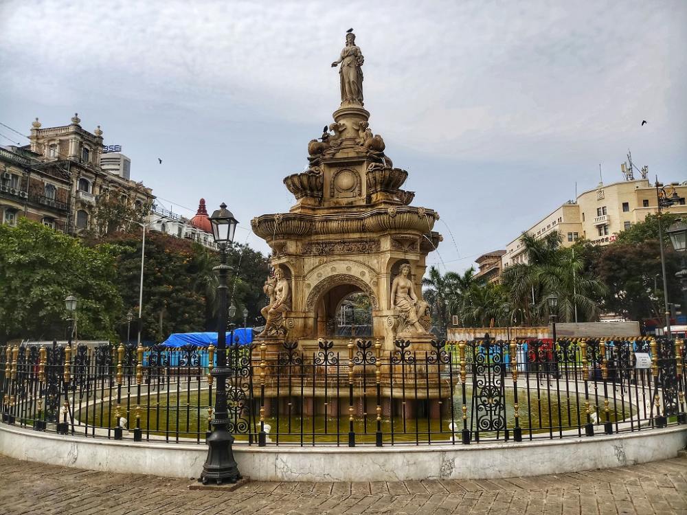 Places to visit in Mumbai, Flora Fountain, Kala Ghoda