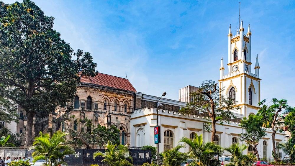 Places to visit in Mumbai, St. Thomas’ Cathedral, Mumbai, Kala Ghoda