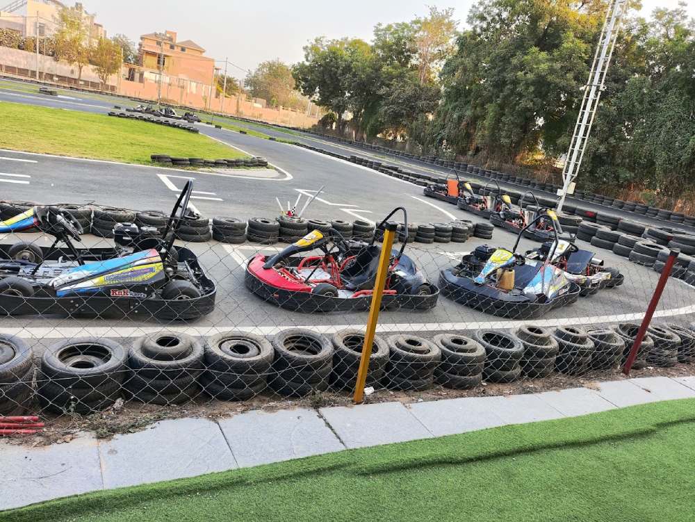 Go-Karting in Ahmedabad, Caffeine and Octane, Shilaj Rd