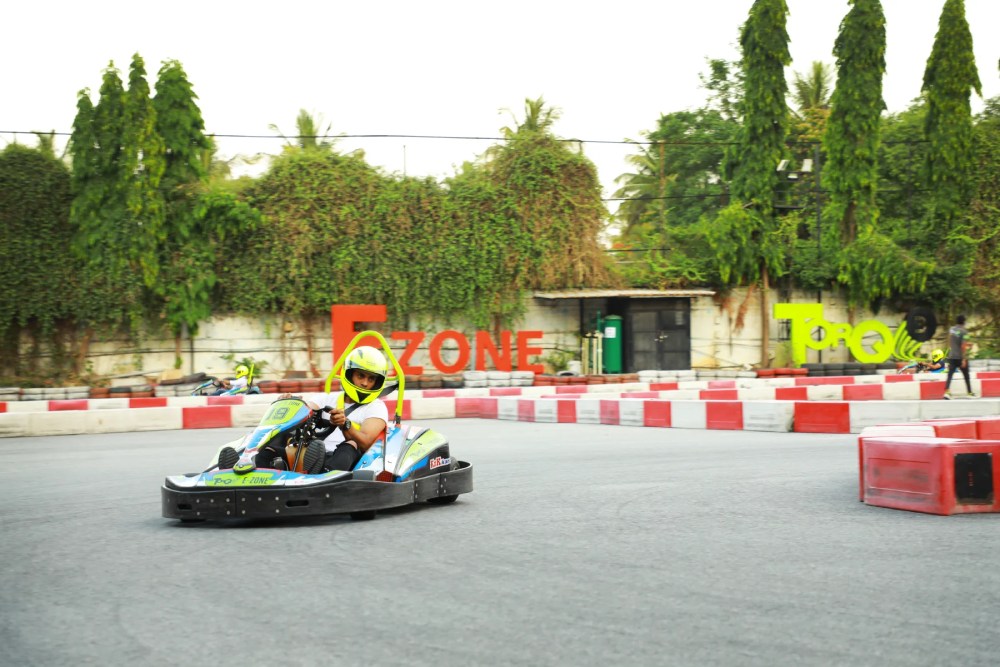 Go-Karting in Bangalore, Torq03, E-Zone Club, Marathahalli