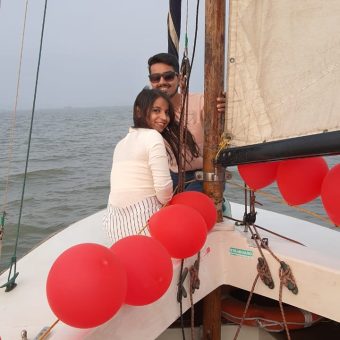 Meet Gala Review Sailing at Gateway of India Mumbai Seabird Sailboat 2