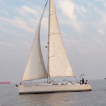 Sailing at Gateway of India Mumbai Grand Soleil 45 Yacht
