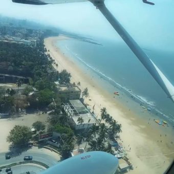 Private Plane Ride in Mumbai on Cessna 172 Aircraft at Juhu Aerodrome