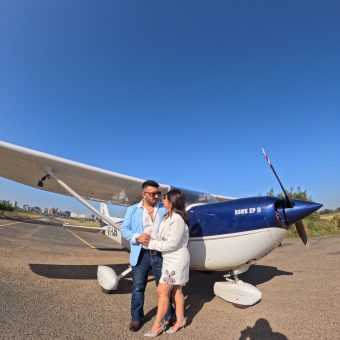 Private Plane Ride in Mumbai on Cessna 172 Aircraft at Juhu Aerodrome