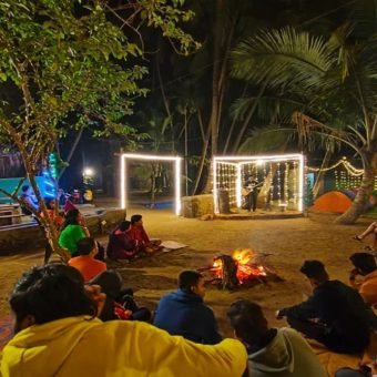 Tent by the Bay, Revdanda Beach, Alibaug Camping