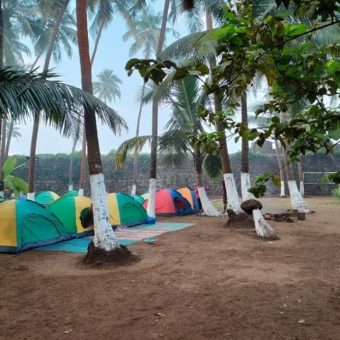 Tent by the Bay, Revdanda Beach, Alibaug Camping