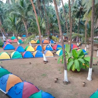Tent by the Bay, Revdanda Beach, Alibaug Camping