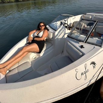 The Eagle Speedboat Cruising in Goa