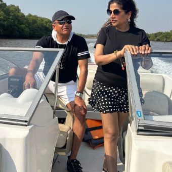 The Eagle Speedboat Cruising in Goa