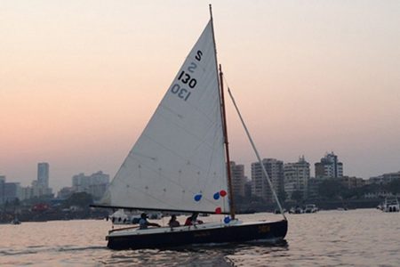 Sailing at Gateway of India, Mumbai (Seabird Sailboat)