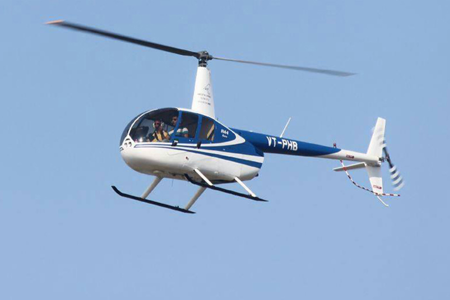 Helicopter Ride in Mumbai (Robinson R44 Helicopter)