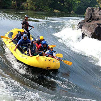River Rafting + Kayaking + River Crossing + Zip Line + Lunch in Kolad