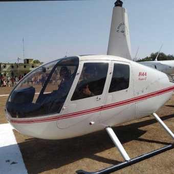 Helicopter Ride in Mumbai (Robinson R44 Helicopter)