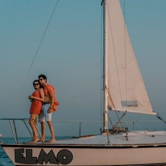 Sailing at Gateway of India, Mumbai (J24 Class Sailboat)