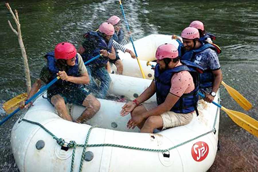 River Rafting in Lavasa, Mutha River