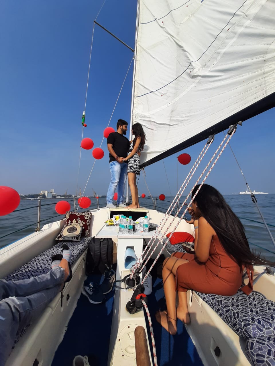 Yacht for Couples Anniversary in Mumbai