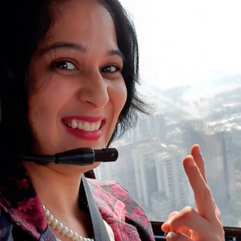 Prachiti Deshpande's Review for Helicopter Ride in Mumbai (Robinson R44 Helicopter)