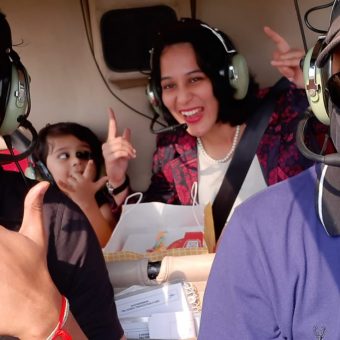 Prachiti Deshpande's Review for Helicopter Ride in Mumbai (Robinson R44 Helicopter)