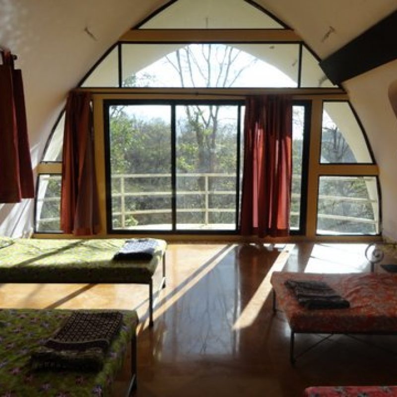 Camping in Dome at Z-Bac Adventures Kolad