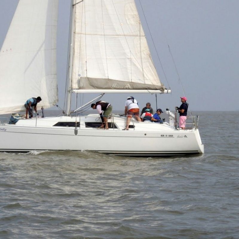 Hanse 325 Yacht - Sailing at Gateway of India, Mumbai