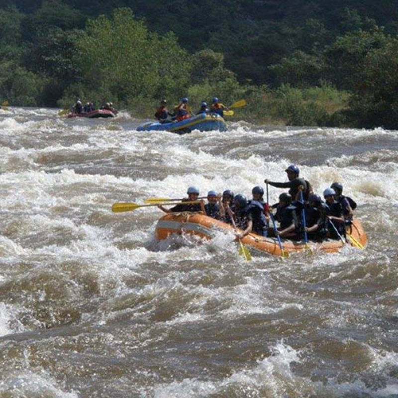 River Rafting + Kayaking + River Crossing + Zip Line + Bumper Ride + Banana Boat Ride + Lunch in Kolad