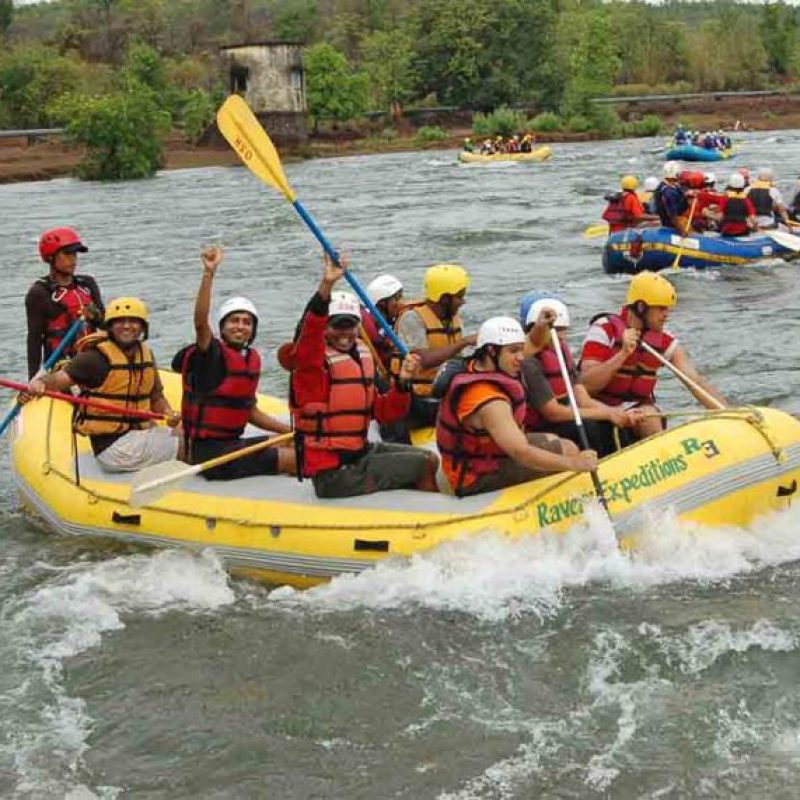 River Rafting in Kundalika River at Z-Bac Adventures Kolad