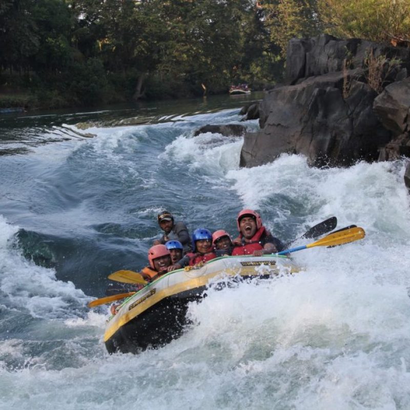 River Rafting in Kundalika River at Z-Bac Adventures Kolad