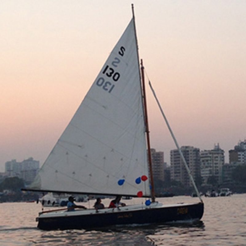 Sailing at Gateway of India, Mumbai (Seabird Sailboat)