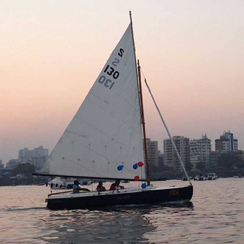 Sailing at Gateway of India, Mumbai, Seabird Sailboat